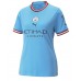 Cheap Manchester City Home Football Shirt Women 2022-23 Short Sleeve
